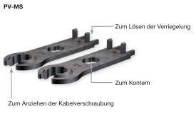 Montageschlüsselset (2 Stk.) Kunststoff MC 4