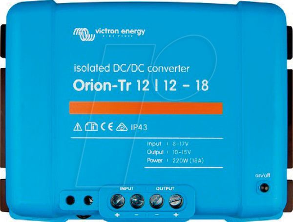 Dc/Dc Wandler Victron Orion-Tr12/12-18 I