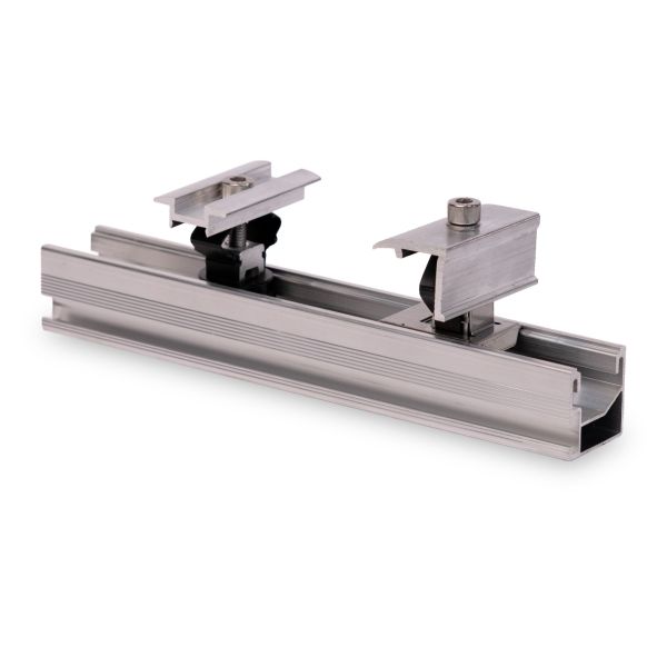Handmuster Montageschiene Singlerail 36