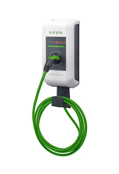 P30 Dienstwagen-Wallbox 6m Kabel 11 kW-RFID-ME-WLAN-GREENEDI