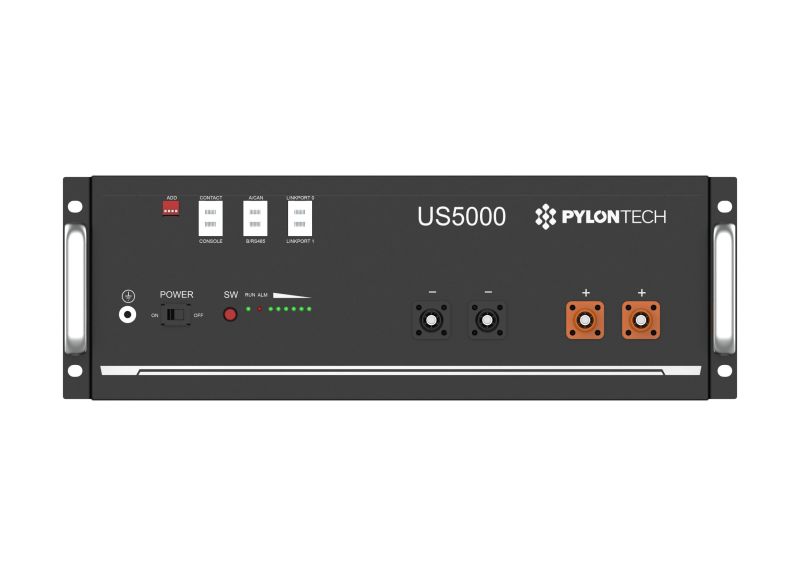 LiFePo4 Speichersystem, 48V, 4800 Wh, 95% DOD