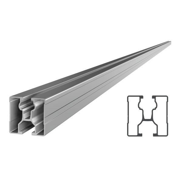 Modultragschiene 40X40 Mm - 3600 Mm Rail