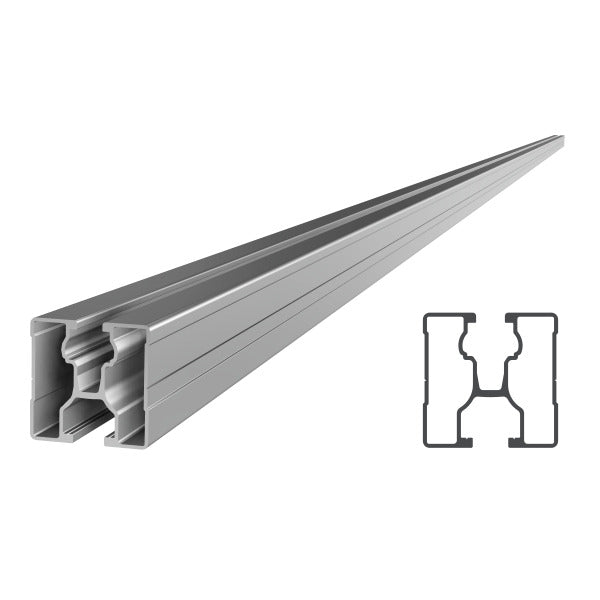 Modultragschiene 40X40 Mm - 4750 Mm Rail