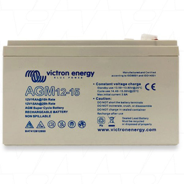 Victron 12V/15Ah Agm Super Cycle Batt.