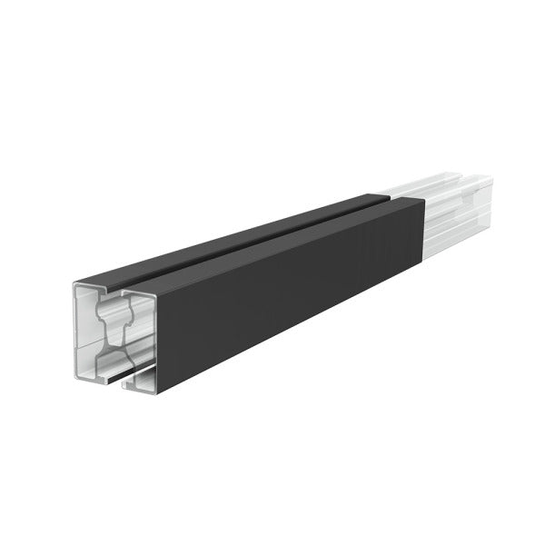 RAIL 40 Schienenabdeckung - 300 mm, schwarz