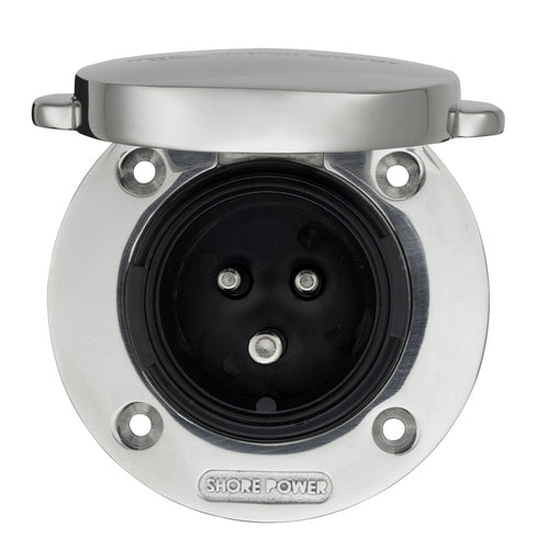 Bordanschluß Victron 16A Stainless Steel