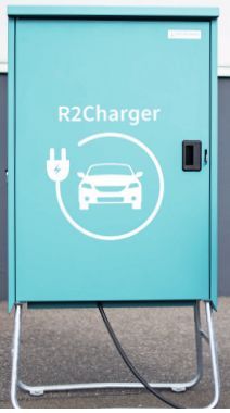 R2Charger 2 X 11 Kw, Typ 2, 2X 5 M Kabel