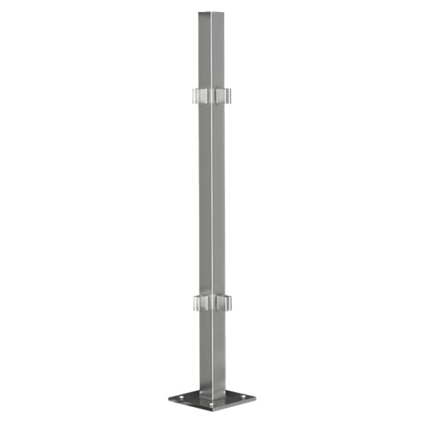 Pv-Zaunanlage Ecksteher (90 Grad)