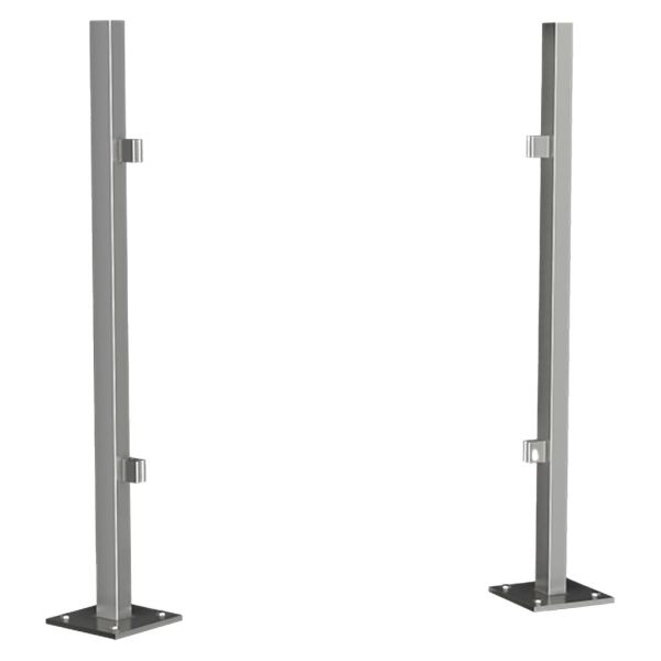 Pv-Zaunanlage Abschlusssteher