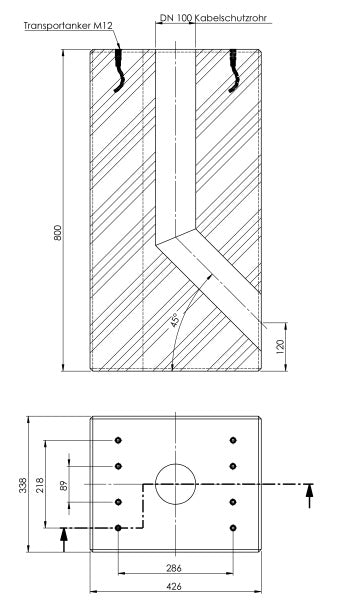 Betonfertigfundament Für Ladesäulen Emc2