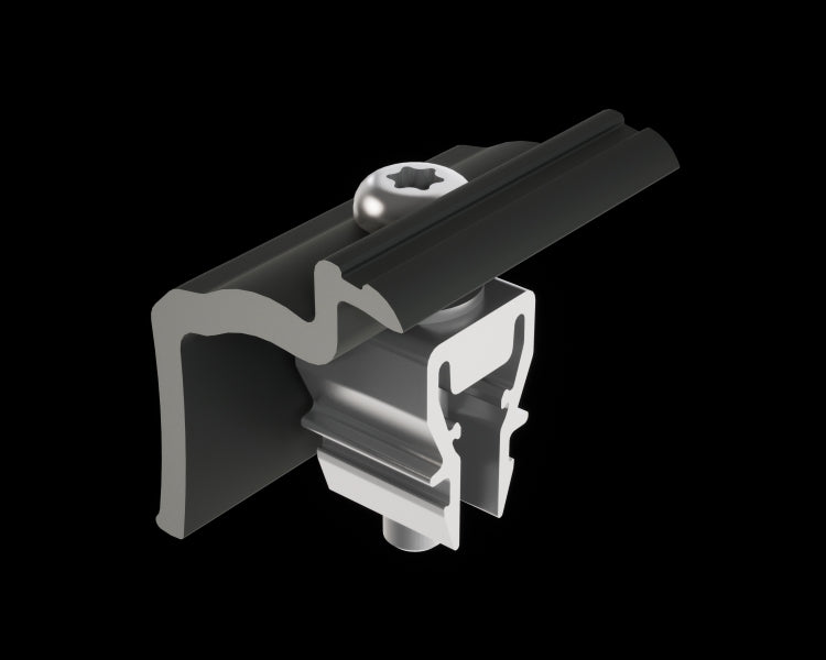 Prevario Endklemme 37-47 Mm, Schwarz Elo