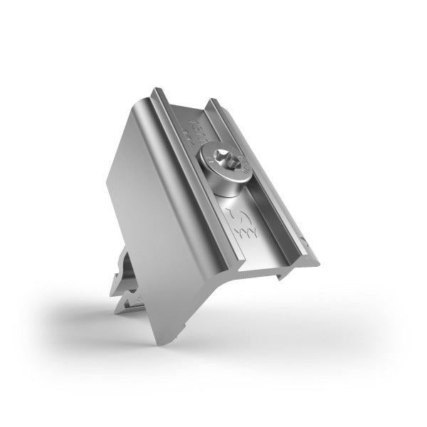 Rapid16 Endklemme 30-40, Alu Blank