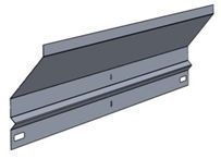 S10WD-2300 Windleitblech 10° 2300mm
