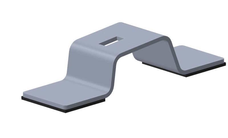 S05FS-al Stütze S05 vorne, Aluminium