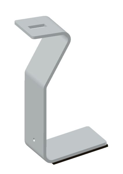 S10BS-al Stütze S10 hinten, Aluminium
