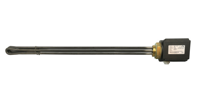 Einschraub-Heizkörper 9kW GW1,5'' 3ph/400V IP45 ET:745mm