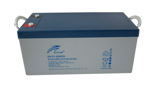 Ritar Ra12-260Dg Solar Batterie