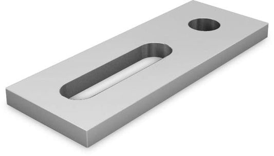 Aluminium Adapterblech M10