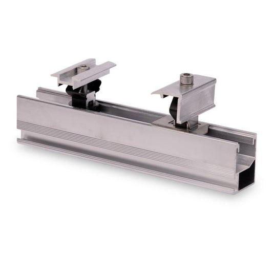 Handmuster Montageschiene Singlerail 50
