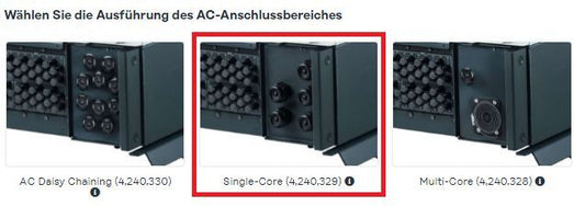 Tauro Ac Anschlussbereich / Nachrüstung