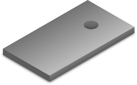 Adapterblech M10 für Stockschraube M10/Dome FixPro