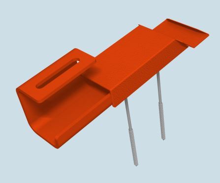 PREFA Solarhalter mit Abdeckkappe, 02 P.10 Anthrazit