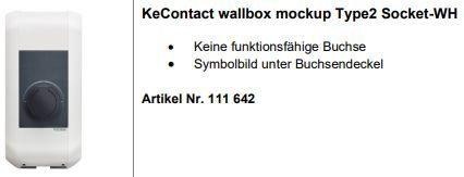 Kecontact Wallbox Mockup Type2Socket-Whi