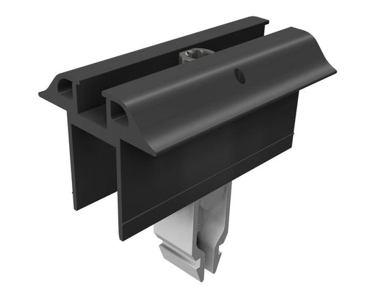 Modulmittelklemme Vario, 30-50 mm, schwarz