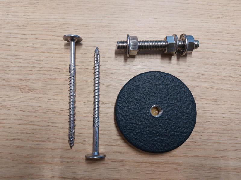 Solarhalter vario Sparren ohne KV m. Schrauben  8x120mm