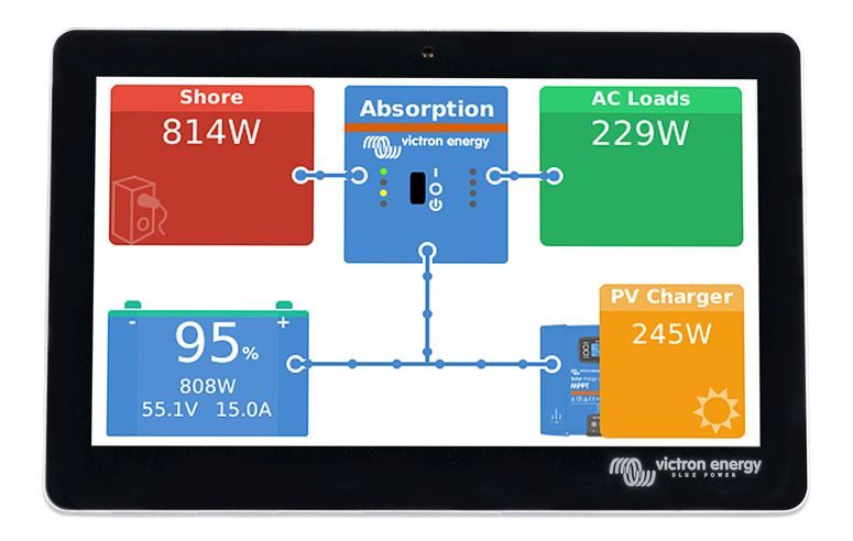 Fern-Display Victron Gx Touch70