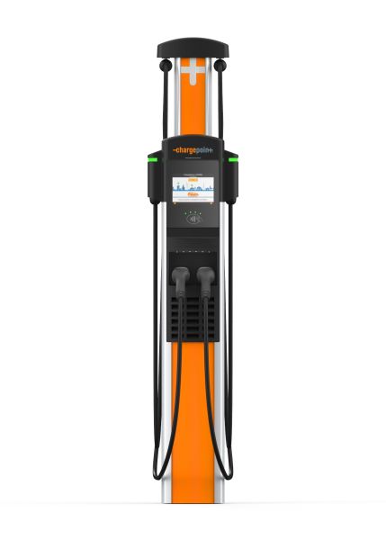Ladestat.,2x22kW AC,Boden,Kabelmgt.,inkl. 3 J. BE,15118 - ME