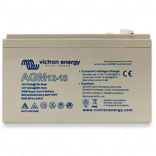 Victron 12V/15Ah Agm Super Cycle Batt.