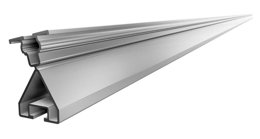 Modultragschine mit 15° Neigung RAIL 15 unten - 4750 mm
