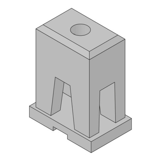 Betonfundament Ladesäule  LS4 52x34x67cm