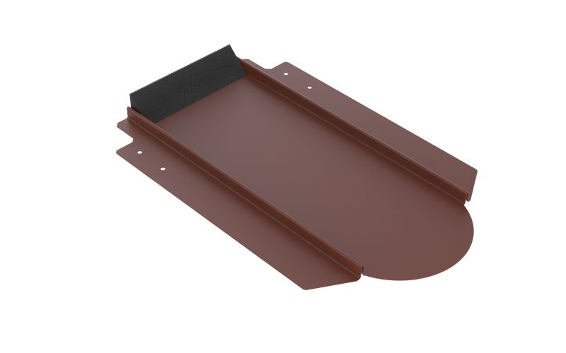 XM-PLR Metallziegel Biberschwanz Rot für Biberschwanz