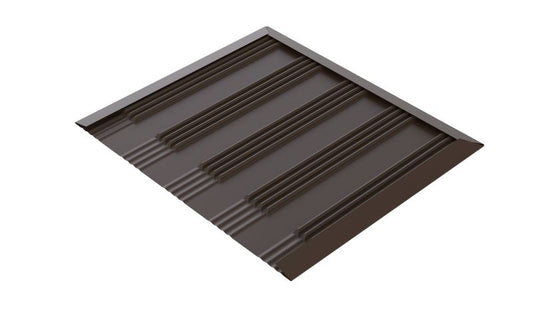 XM-FCMM Abdeckblech mittelgroß braun