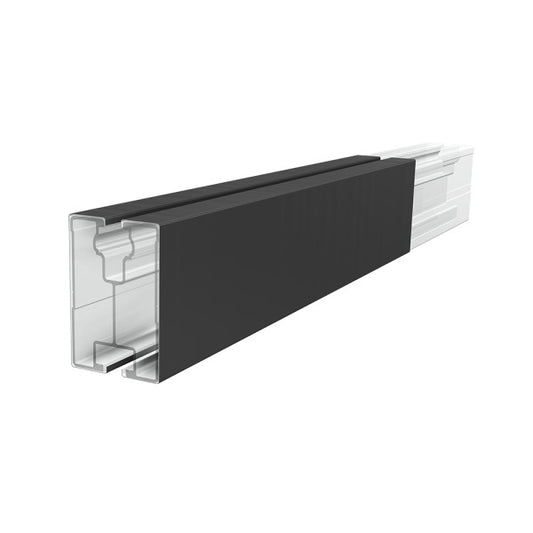 RAIL 60 Schienenabdeckung - 300 mm, schwarz