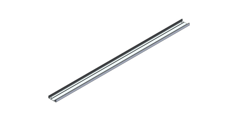 XM-FR-1980 Grundplatte lang XM-F 1980mm