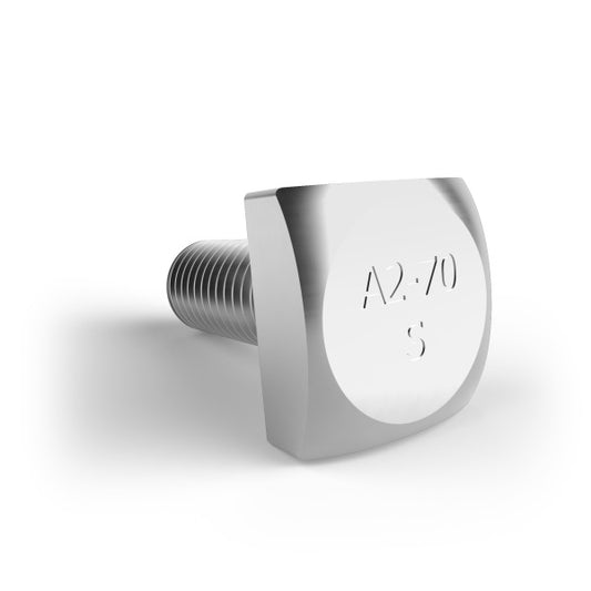 Schraube M10X25 4-Kant A2 Gmb