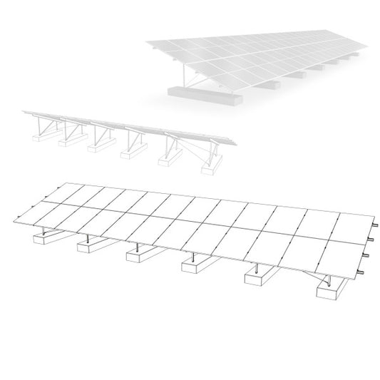 Montagset Freiland N-Rack 2.20Cs Kit