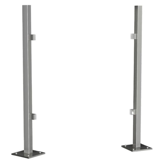 Pv-Zaunanlage Abschlusssteher