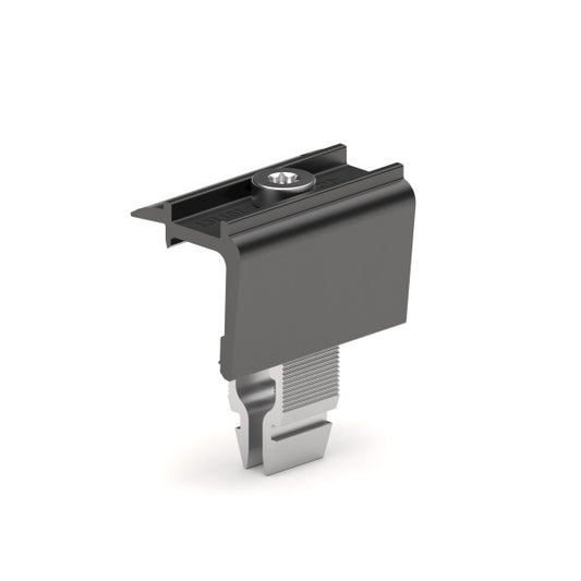 Endklemme Classic Wide H 30-40Mm Schwarz
