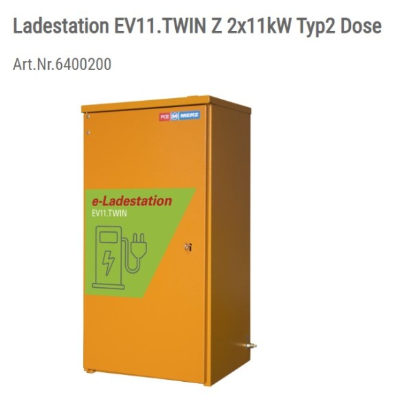 Mobile-Ladestation Ev11.Twin Z2X11Kw Typ