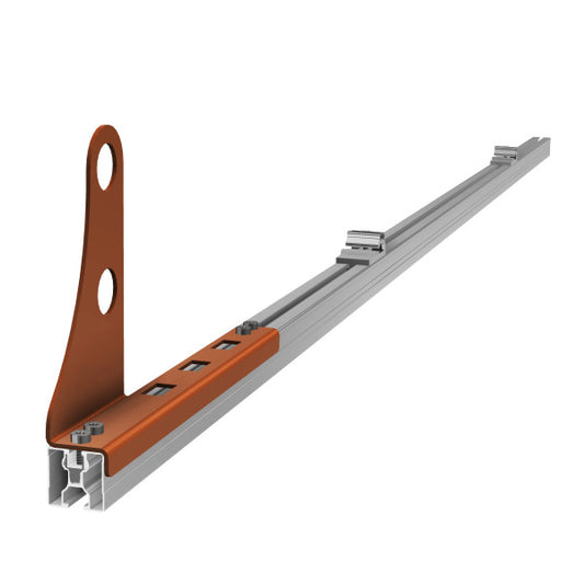 Schneefangset - Ziegelrot Ral8004