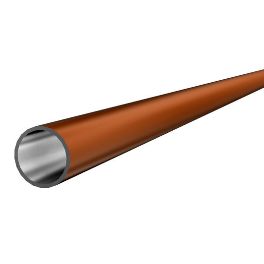 Schneefangrohr 3000Mm - Ziegelrot Ral 80