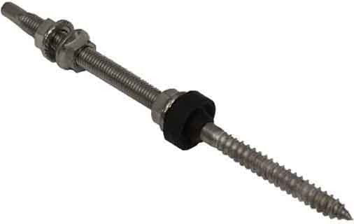 Stockschraubenset Din 6923 A2M12X400 + E