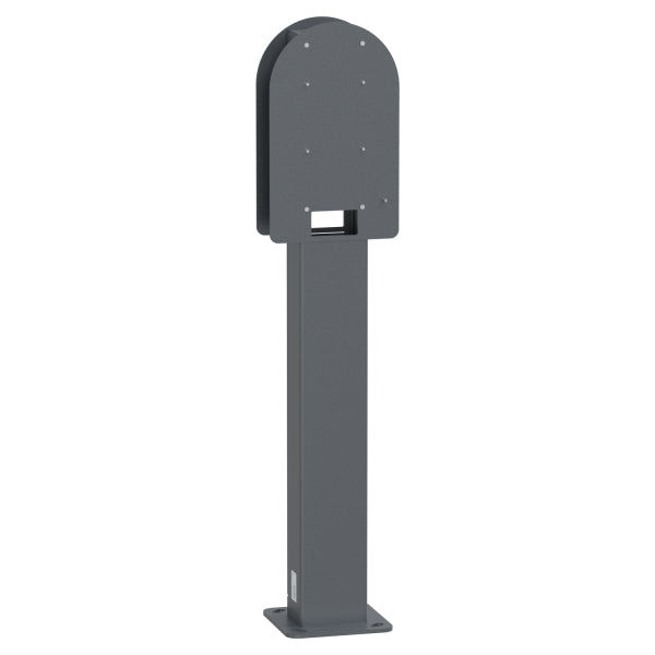 Stele Zur Bodenmontage Für 2 Wallboxen C