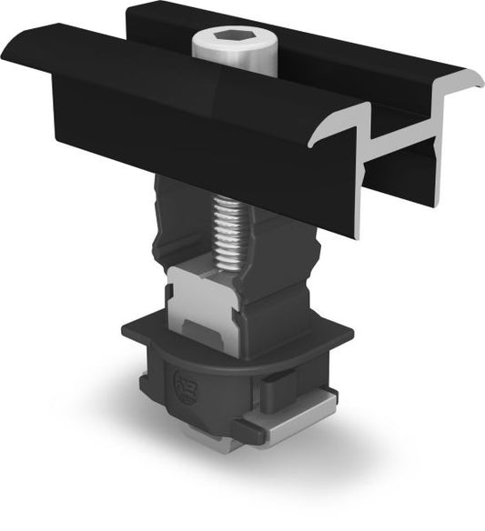 K2 Mittelklemme 25-40, Schwarzeloxiert