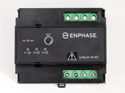 Q-Relay, Sicherheitsrelais NA, dreiphasig mit Phasenkuppler